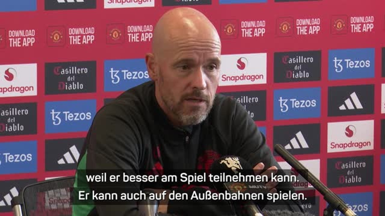Ten hag: "sancho macht sich gut"