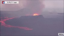 El volcán Fagradalsfjall en Islandia sigue expulsando impresionantes ríos de lava