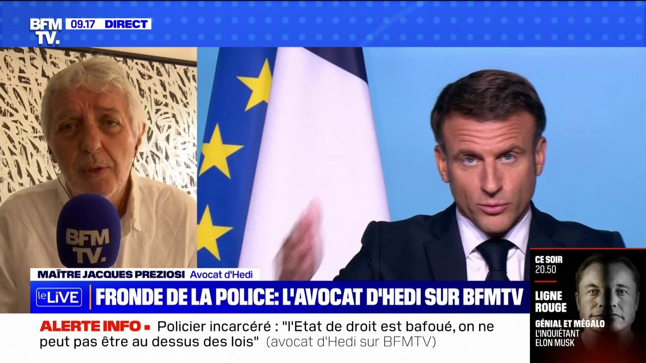 Jacques Preziosi, avocat d'Hedi: "Il faut défendre les droits des victimes qui sont au moins aussi importants que les droits des policiers"
