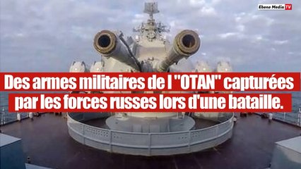 La Marine russe a capturé des armes types "OTAN" près de Novodonetsk.