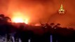 Incendi boschivi, vigili del fuoco impegnati per tutta la notte a Messina in loc. Curcuraci e Tono, dove sono state evacuate per precauzione alcune abitazioni, e nella frazione di Faro Superiore