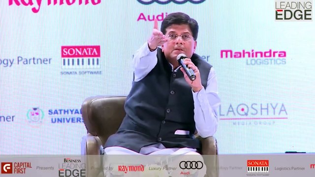 Outlook Business Leading Edge 2017 | Piyush Goyal seeks a responsive corporate India