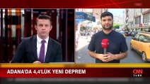 Son Dakika! Güne 5.5'lik sarsıntıyla uyanan Adana, bu kez de 4.4'lük depremle sallandı
