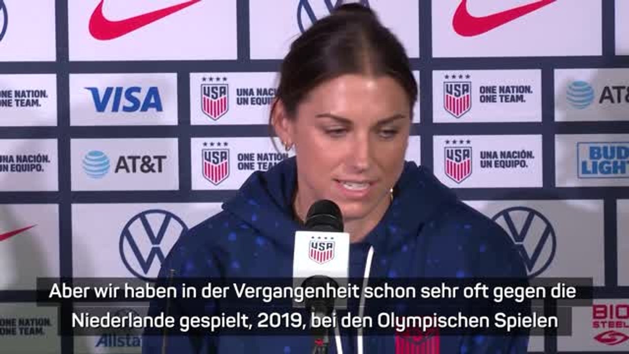 Morgan vor Niederlande: "Müssen unser Bestes geben"