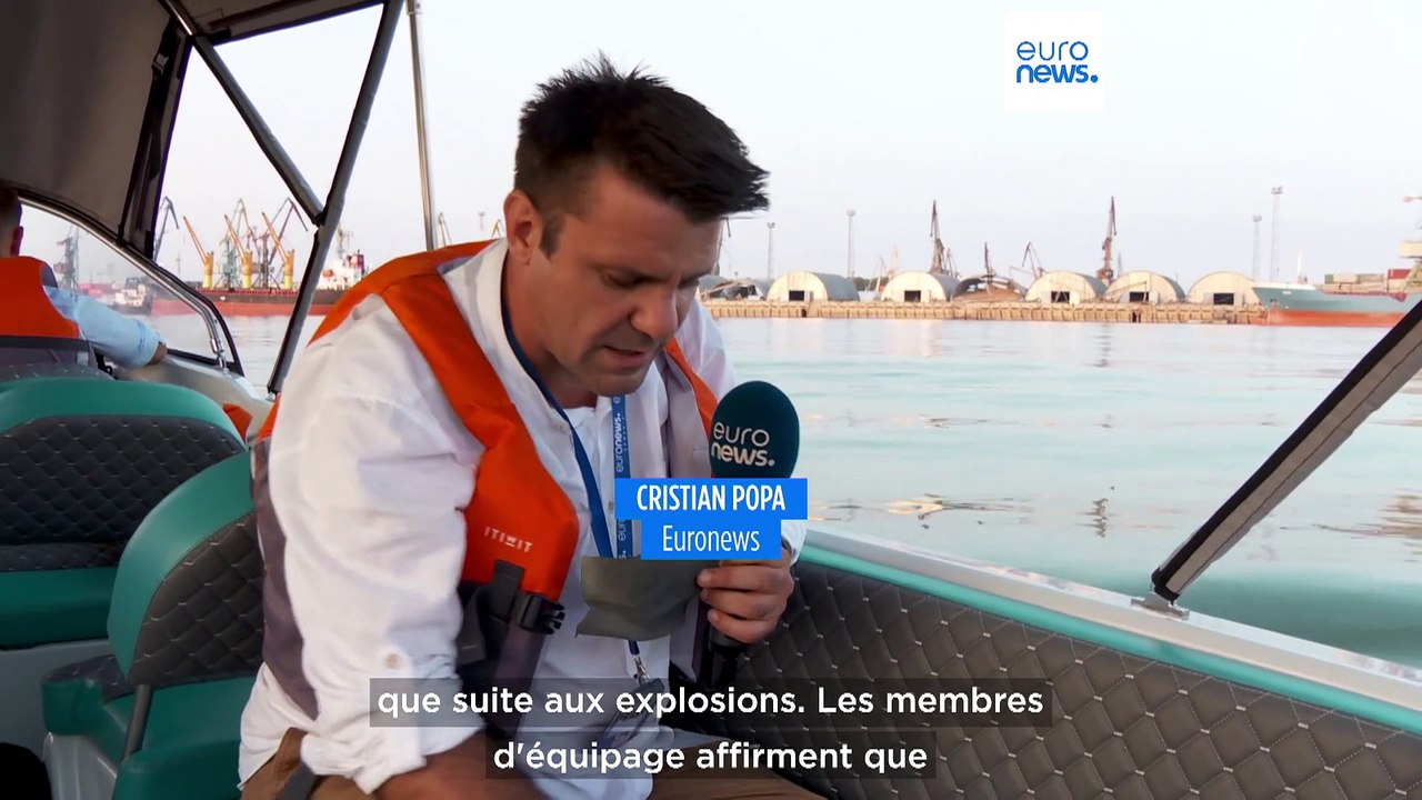 Des attaques russes contre des ports ukrainiens aux portes de la Roumanie et de l'Otan