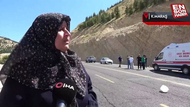Kahramanmaraş'ta dağ çayı toplarken depreme yakalanan yaşlı adam kayalıklardan düştü