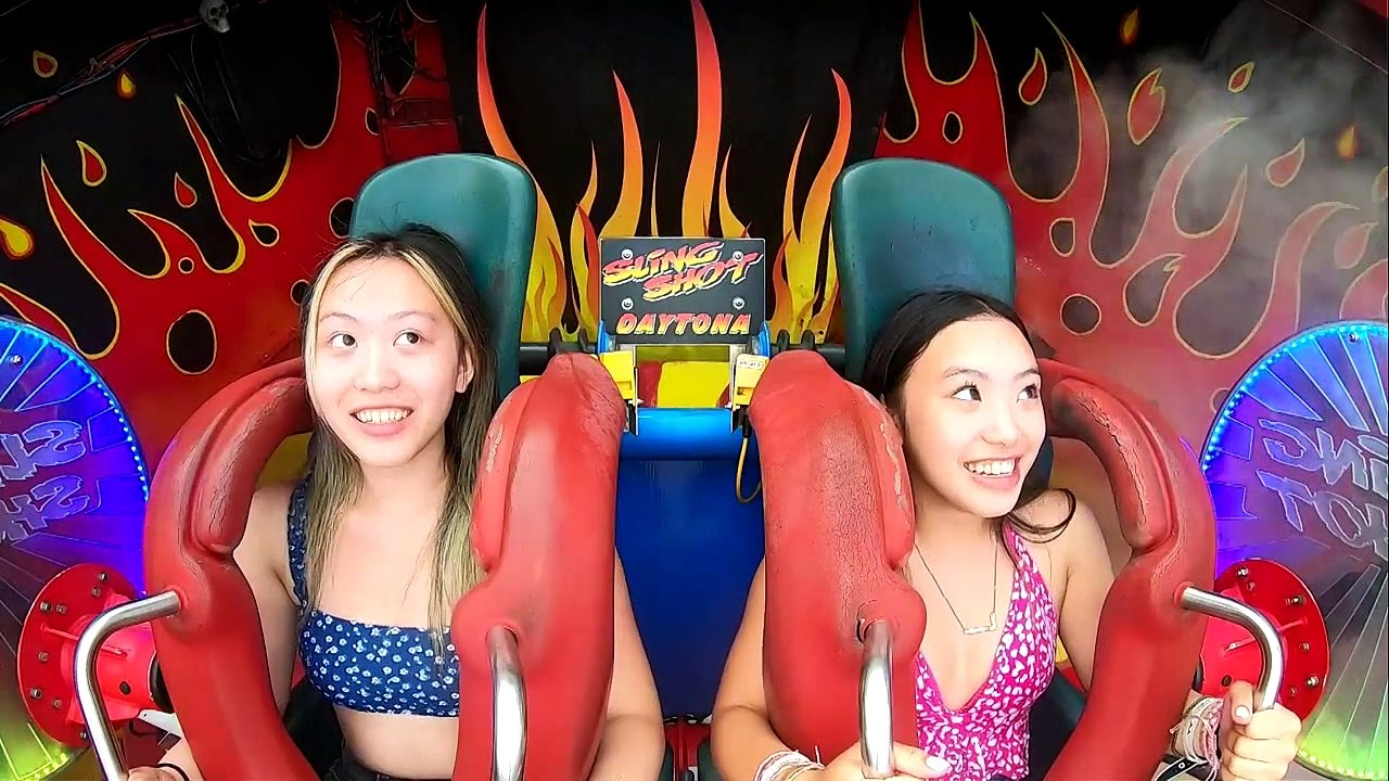 Best Theme Parks in the World I Funny Slingshot Ride Compilation 2023