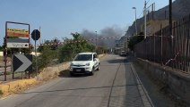 Palermo, rogo vicino all'A29