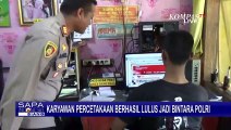 Pantang Menyerah, Karyawan Percetakan Berhasil Lolos Jadi Bintara Polisi!