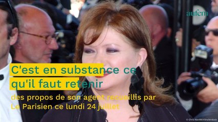 Catherine Jacob hospitalisée à cause d'un "coup de fatigue", son agent donne de ses nouvelles