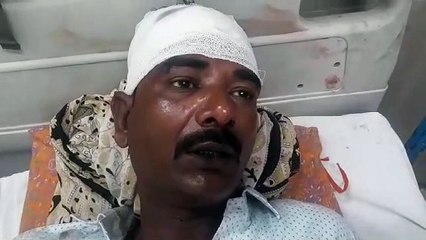 होमगार्ड ने मोबाइल से वीडियो क्या बना लिया, लकडिय़ां और सरिया लेकर उस पर टूट पड़े लोग...