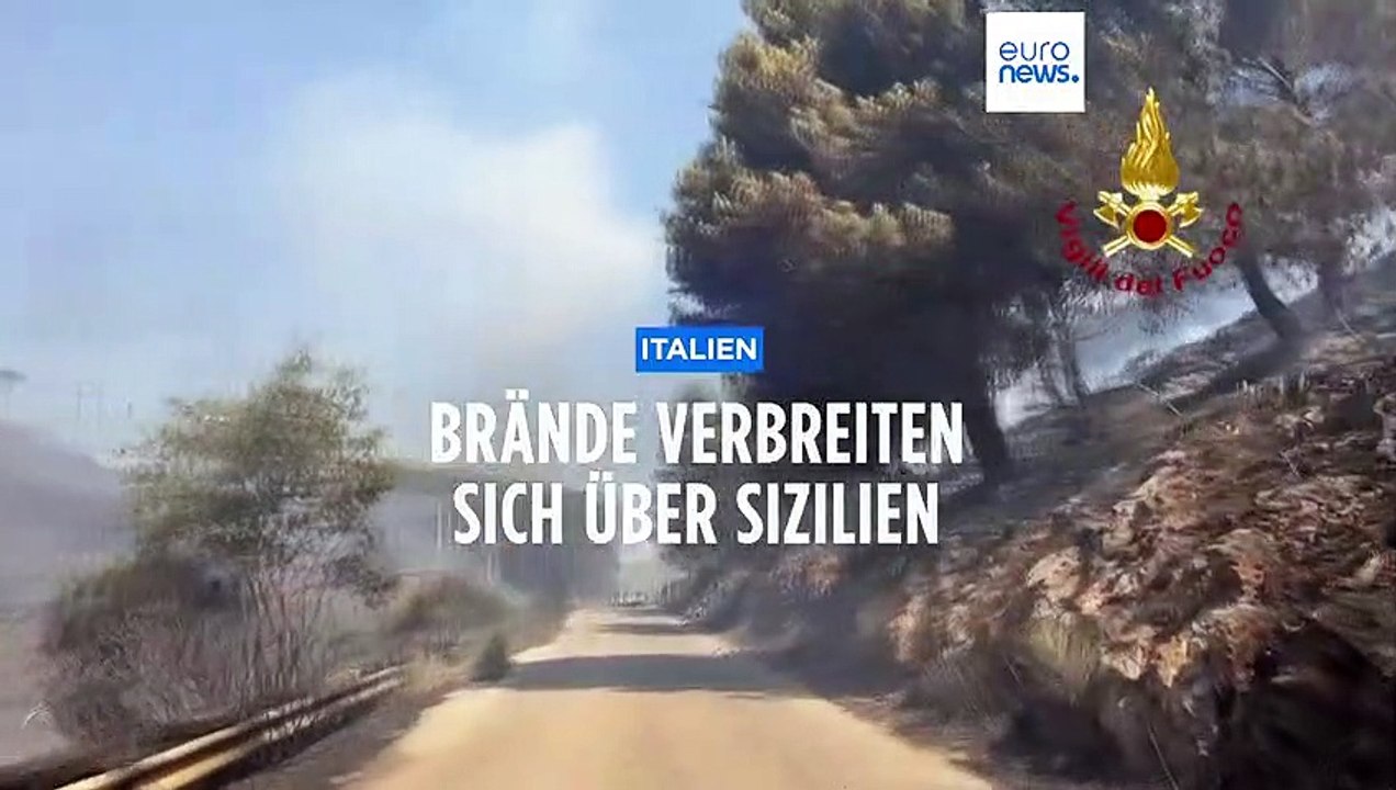 Italien leidet weiter: Extreme Hitze im Süden, faustgroßer Hagel im Norden