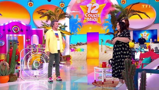 Céline s'est vu remettre un chèque avoisinant la somme de 500.000 euros dans Les 12 coups de midi ce mardi 25 juillet 2023.