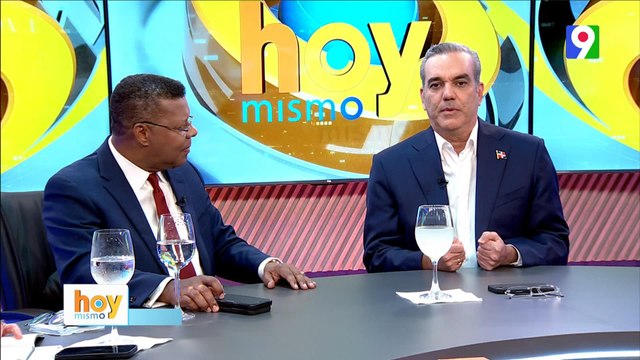 Luis Abinader “No vemos difícil que seamos exitosos en una reelección” | Hoy Mismo