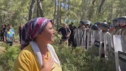 İkizköylü vatandaş isyan etti: Ağaç kesiminin durması için illa birimizin ölmesi mi lazım?