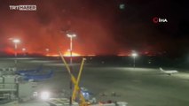İtalya'da orman yangını: Uçuşlar durduruldu