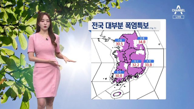 [날씨]밤사이 수도권 강한 비, 최대 80mm↑…내일 무더위 속 강한 소나기