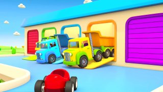 Learn Colors for Kids with Helper Cars_ A Car Maker Machine - A Tow Truck & Trucks for Kids