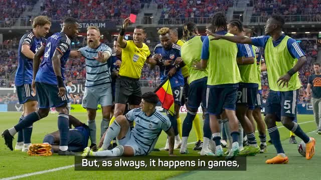 'Correct decision made' - Sporting KC head coach after crazy red card
