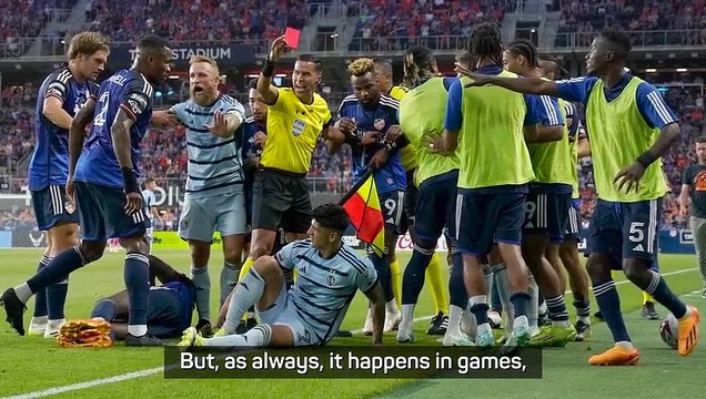 'Correct decision made' - Sporting KC head coach after crazy red card