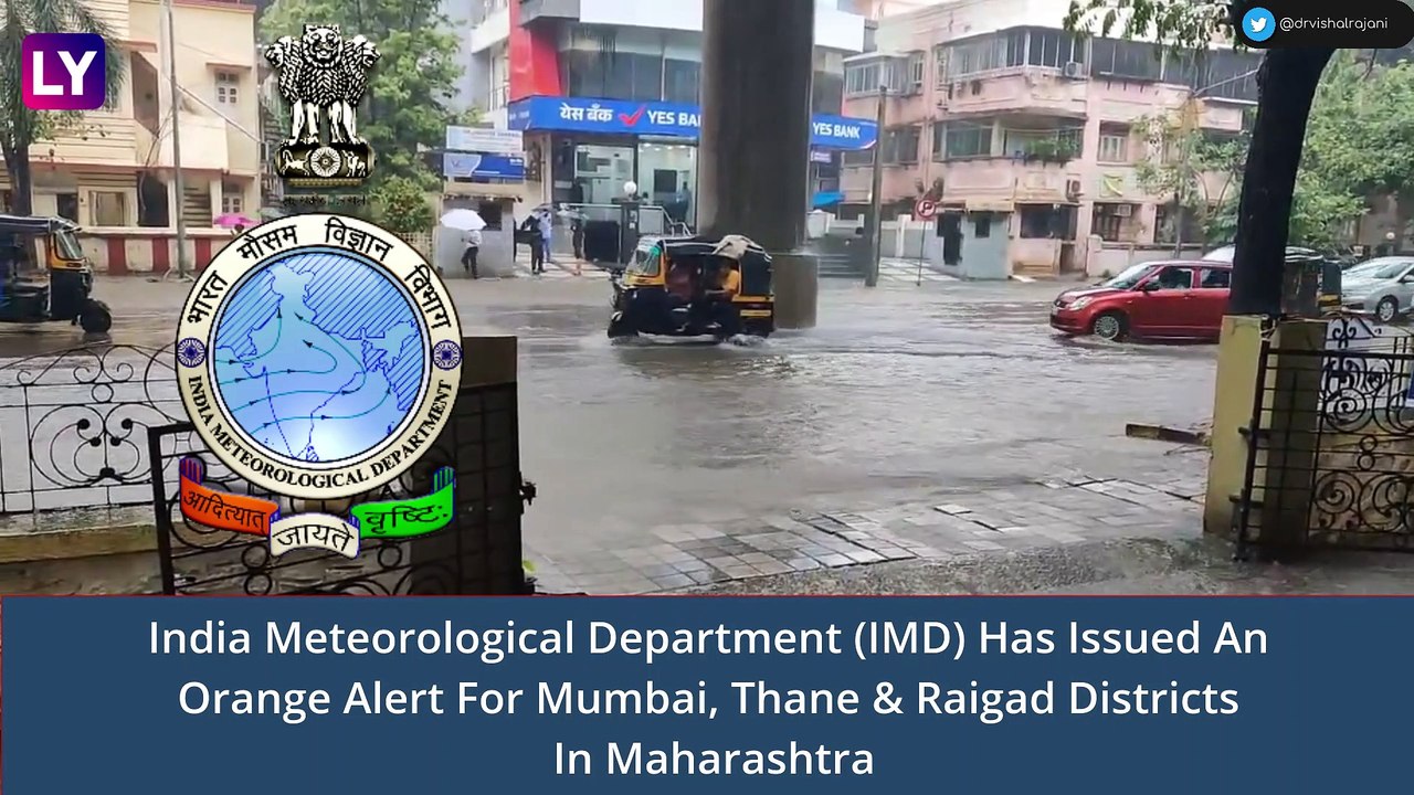 Maharashtra Rains: IMD Issues Orange Alert For Mumbai, Thane & Raigad, Yellow Alert For Palghar District