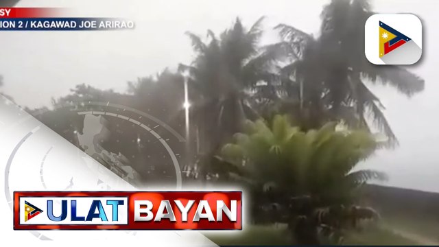 Malakas na hanging dulot ng Super Typhoon #EgayPH, ramdam na sa Calayan, Cagayan
