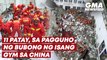 11 patay sa pagguho ng bubong ng isang gym sa China | GMA News Feed