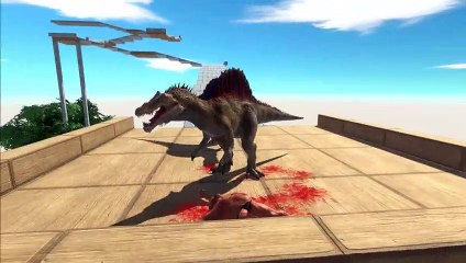 Human Units Challenge on Sky Bridge - Animal Revolt Battle Simulator