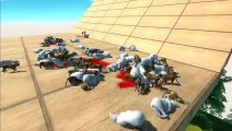 Giant Slide  Tournament of Armies of Animals - Animal Revolt Battle Simulator
