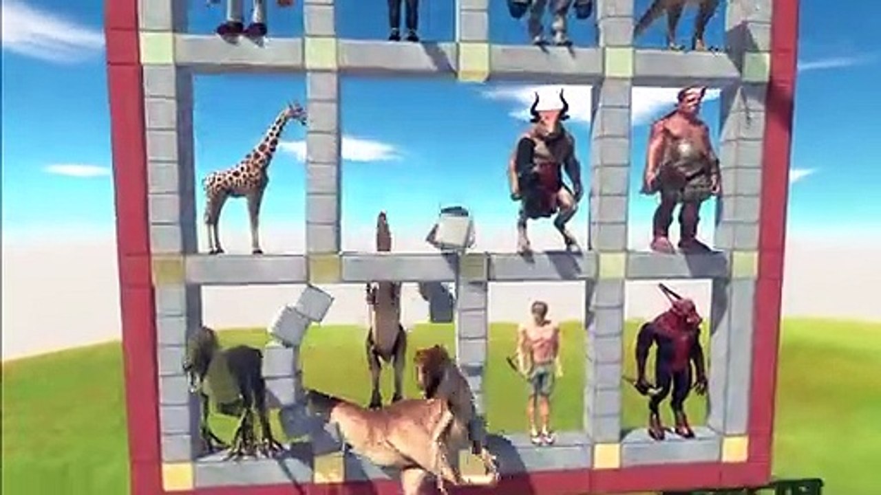 Mega Punch   Who Will be Hit - Animal Revolt Battle Simulator