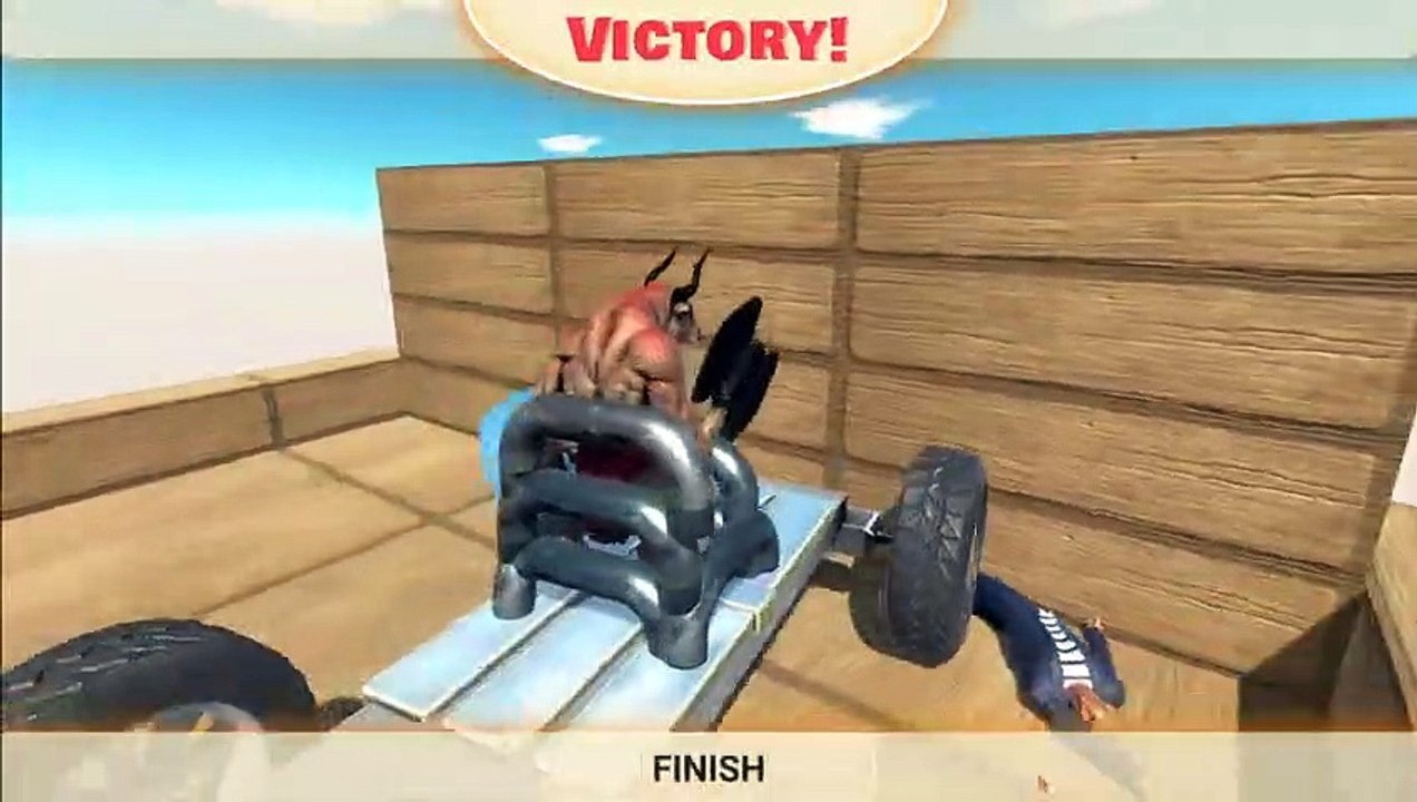 GIANT SKATEBOARD CHALLENGE - Animal Revolt Battle Simulator
