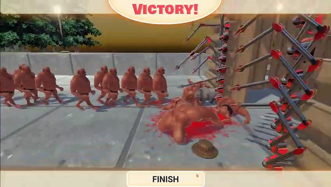 [ Dangerous Village ] Run Away from Hill Giant  - Animal Revolt Battle Simulator