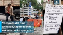 Por un año vecinos denunciaron banqueta rota; tuvo que morir una persona para que fuera reparada