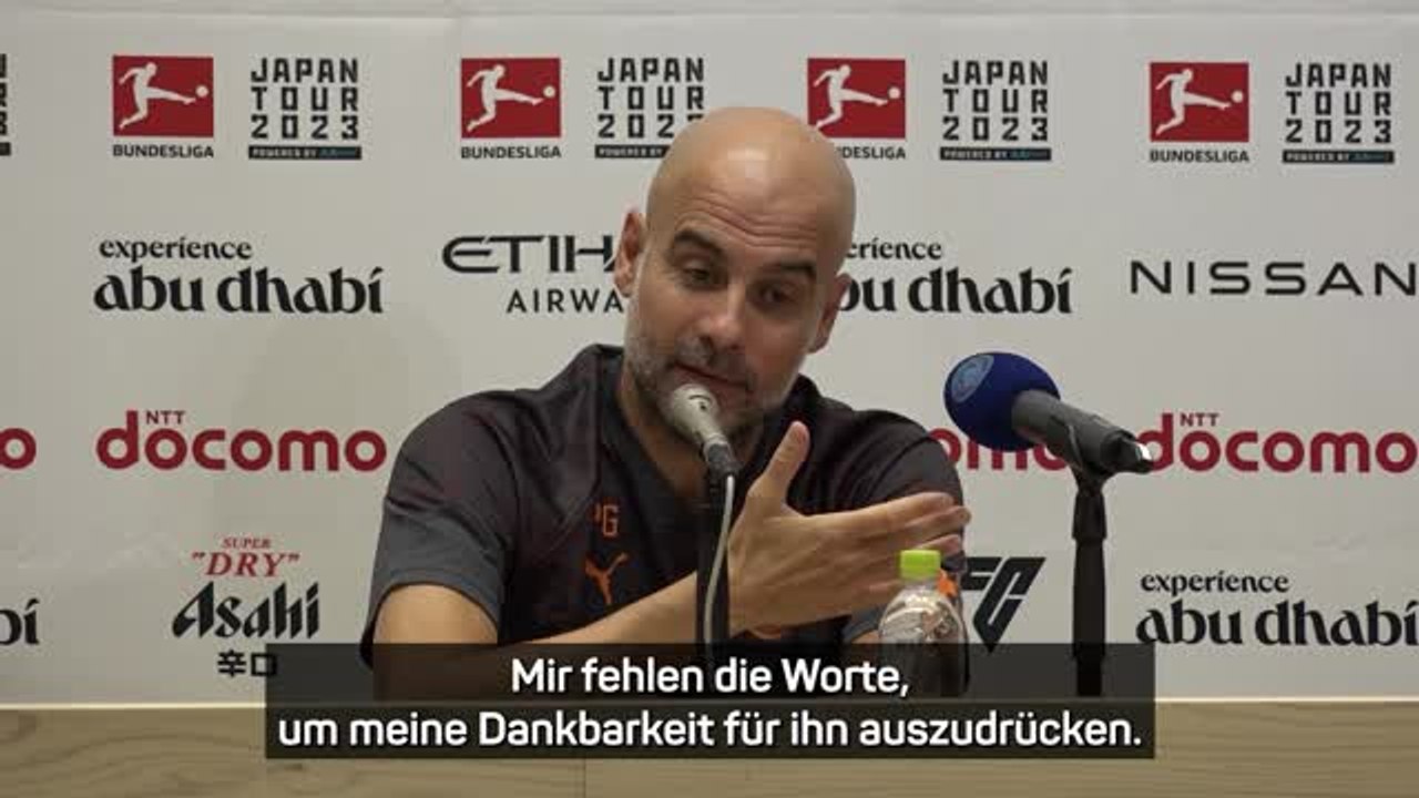 Guardiola: 'Sieben unglaubliche Jahre' mit Gündogan