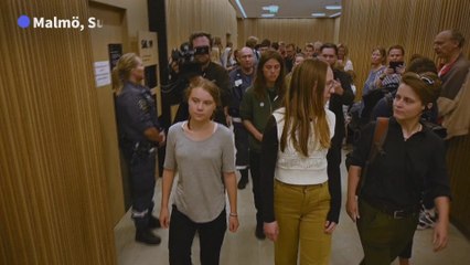 Suède : Greta Thunberg condamnée à une amende pour avoir désobéi à la police