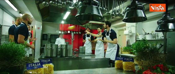 "La pasta ci rende felici", gli azzurri del volley testimonial nello spot del Ministero Agricoltura