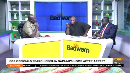 OSP Officials Search Cecelia Dapaah's Home After Arrest - Badwam Mpensenpensemu on Adom TV (25-7-23)