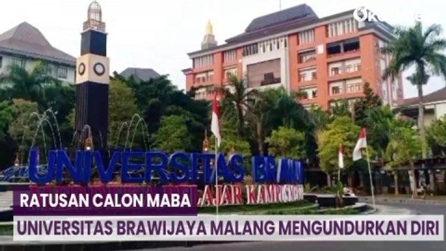 Ratusan Calon Mahasiswa Baru Universitas Brawijaya Malang Mengundurkan Diri, Ada Apa?