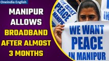 Manipur lifts ban on broadband services; no mobile internet; Mizoram sees protests | Oneindia News