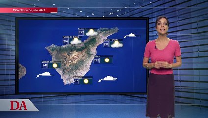 El tiempo en Canarias para el 26 de julio de 2023