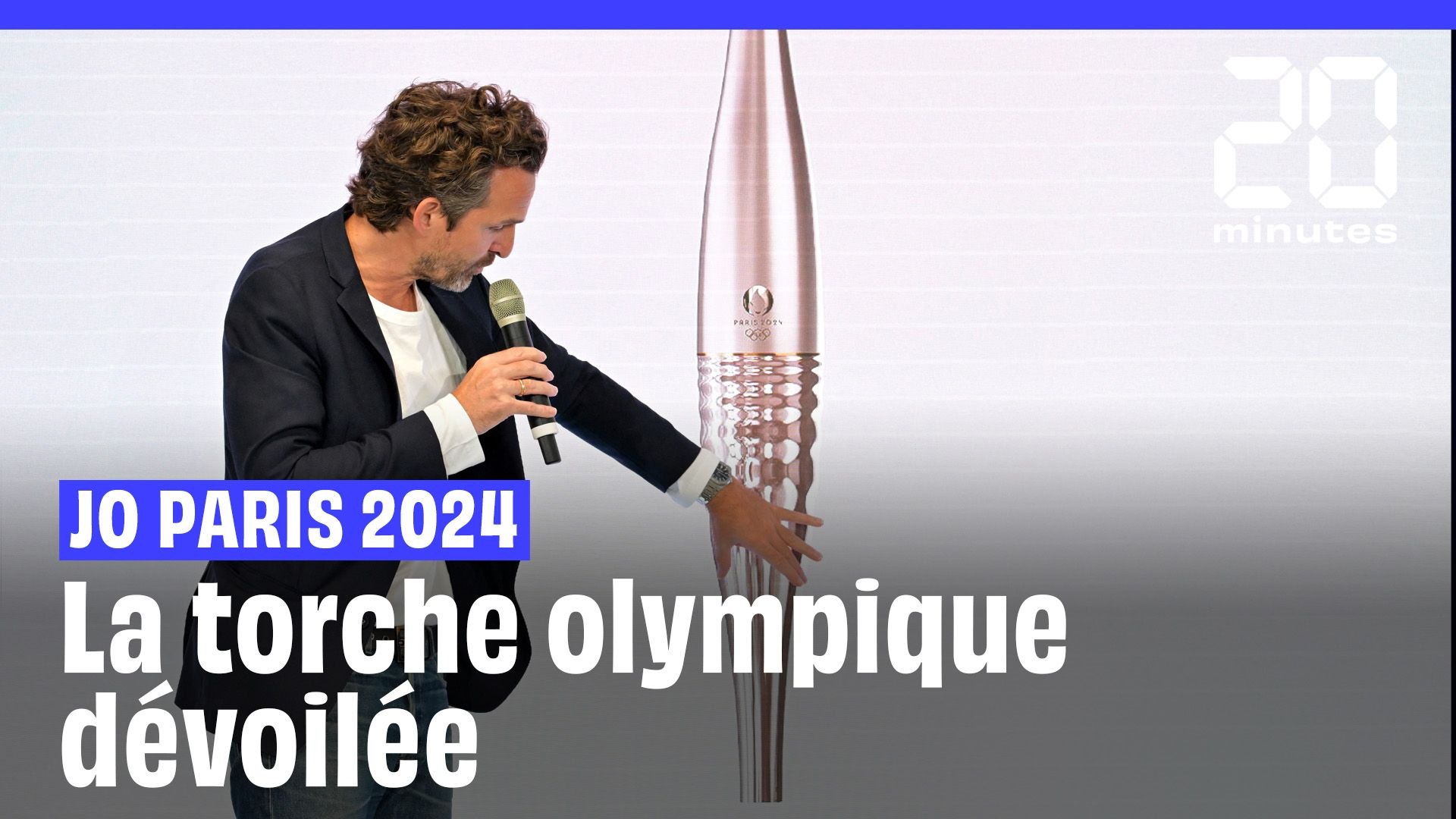 VIDÉO - JO Paris 2024 : acier recyclé, nouveau design… La torche