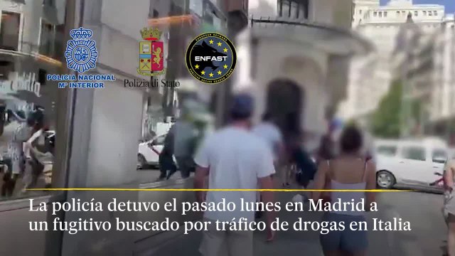 La policía ha detenido en Madrid a un fugitivo buscado por tráfico de drogas en Italia