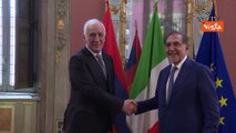 La Russa riceve il Presidente della Repubblica armena Vahagn Khachaturyan