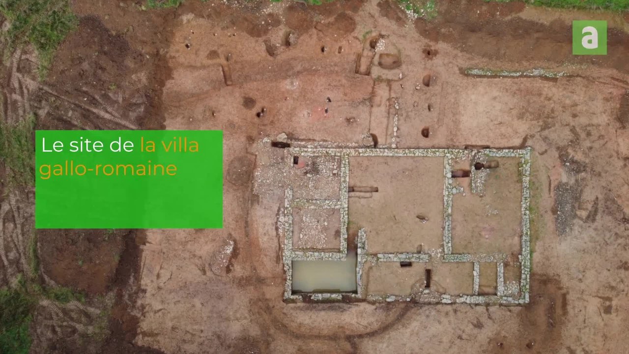 Deux découvertes exceptionnelles sur le site de la villa gallo-romaine du Châtelet