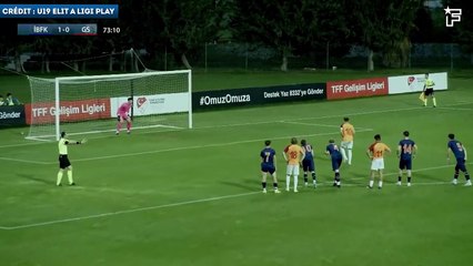 L'arrêt extraordinaire sur penalty de Deniz Dilmen avec les U-19 de Başakşehir