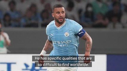 City will fight to keep 'irreplaceable' Walker - Guardiola