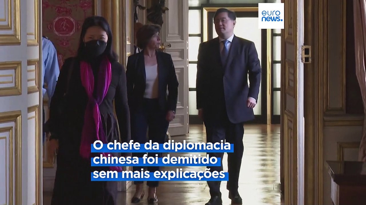 A surpreendente demissão do ministro dos Negócios Estrangeiros da China