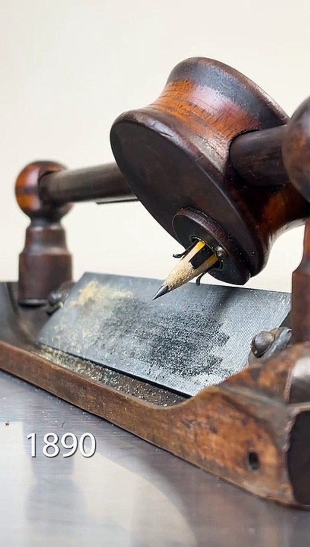 My Antique Pencil Sharpener Collection PART 1 pencil sharpening evolution -  video Dailymotion