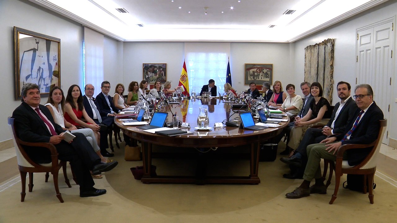 La primera reunión del Consejo de Ministros en funciones tras las elecciones generales del 23-J