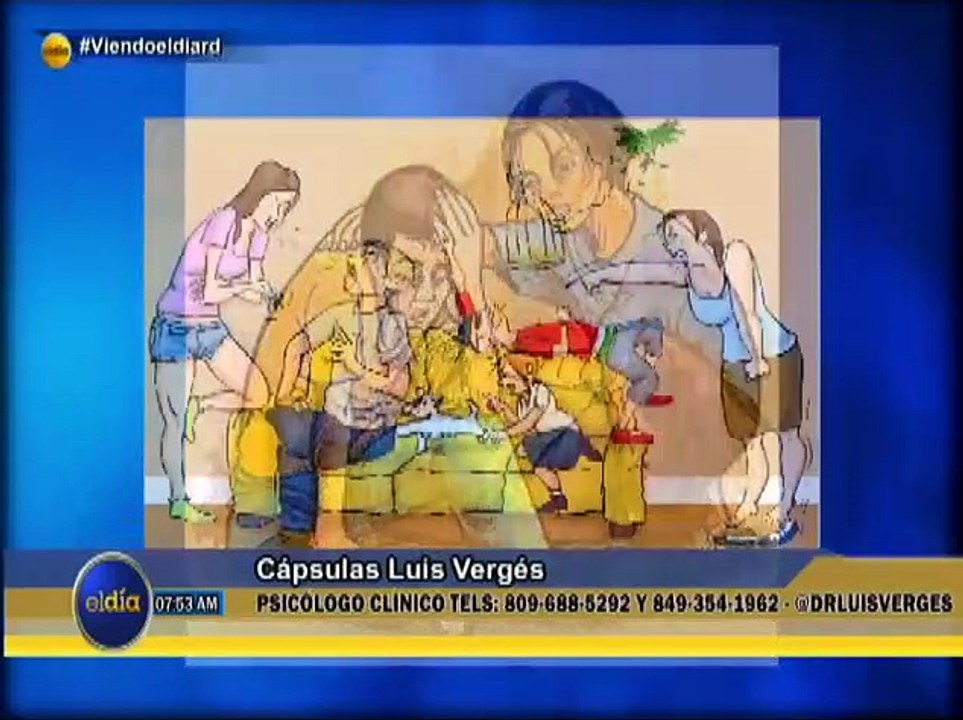 #ElDia / Cápsula Dr. Luis Verges, Impacto negativo del uso de las drogas en las familias / 25 julio 2023